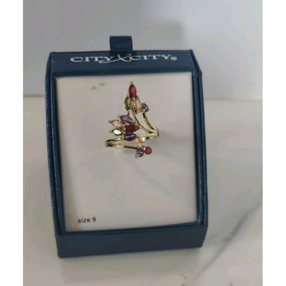 City X City Gemstone Ring Size 9